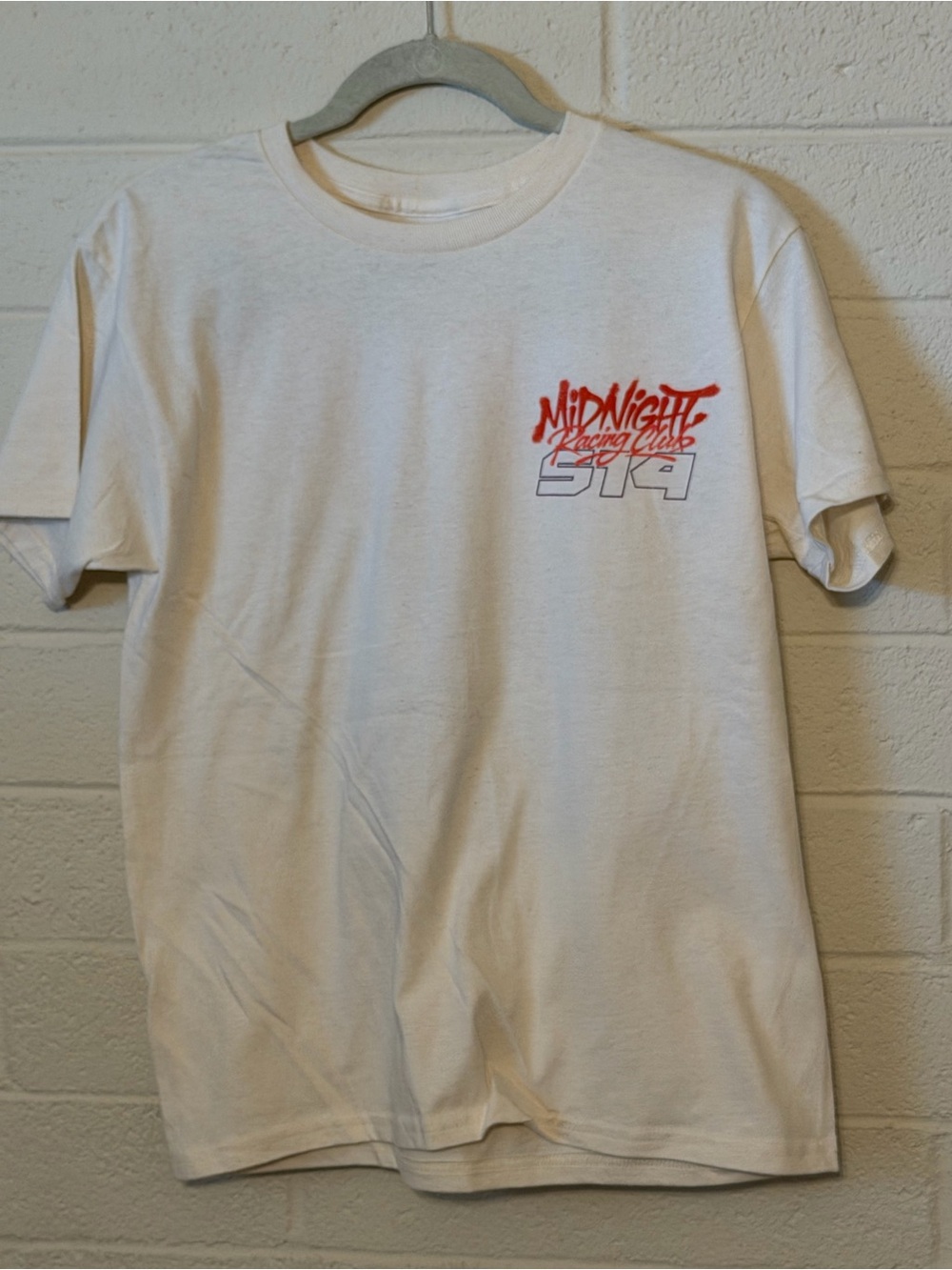 White Short-Sleeve Graphic Tee